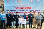 Khởi công "Ngôi nhà khăn quàng đỏ" cho trẻ em nghèo ở Hương Sơn