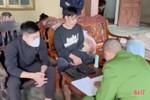Công an TP Hà Tĩnh khởi tố đối tượng mua bán trái phép chất ma túy