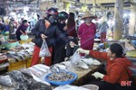 Thực phẩm tươi sống ngày cận tết ở Hà Tĩnh tăng 10-30%