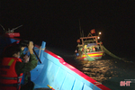 Bộ đội biên phòng Hà Tĩnh bắt giữ 5 tàu giã cào khai thác hải sản trái phép