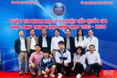 Học sinh Hà Tĩnh giành 2 giải thưởng tại cuộc thi KHKT cấp quốc gia