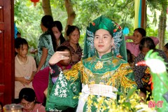 Liên hoan Thực hành tín ngưỡng thờ Mẫu Tam phủ tại Hà Tĩnh