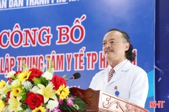 Ông Trần Nguyên Phú giữ chức Giám đốc Trung tâm Y tế TP Hà Tĩnh