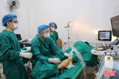 BVĐK tỉnh Hà Tĩnh làm chủ nhiều kỹ thuật mới trong cấp cứu, điều trị
