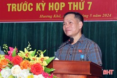 Cử tri đề nghị Trung ương xem xét để Hương Khê được hưởng các chính sách huyện miền núi