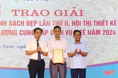 Trạm xá xã Sơn Kim I giành giải nhất cuộc thi cơ sở y tế xanh sạch đẹp