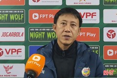 HLV Nguyễn Thành Công: Tiếc khi không giành được 3 điểm trên sân nhà 