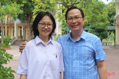 Thủ khoa Lý THPT Chuyên Hà Tĩnh: Thêm yêu môn học từ bài giảng của bố!