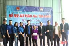 Khởi công xây dựng nhà ở cho hộ nghèo ở Hương Sơn