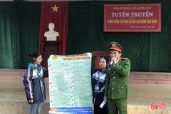 Truyền thông phòng, chống lừa đảo qua mạng tới hơn 1.300 học sinh Can Lộc
