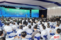 Sáng nay, diễn ra lễ khởi công dự án VSIP Hà Tĩnh