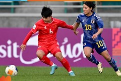 Việt Nam thua Nhật Bản 0-10 ở ngày ra quân giải U20 Nữ châu Á