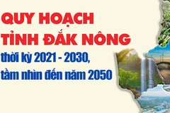 Quy hoạch tỉnh Đắk Nông thời kỳ 2021-2030, tầm nhìn đến năm 2050
