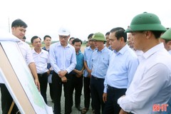 Quyết liệt hơn nữa để sớm hoàn thành GPMB các dự án trọng điểm quốc gia qua Hà Tĩnh