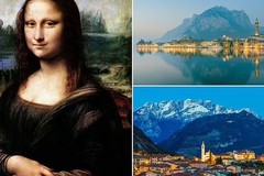 Ngọn núi và cây cầu cung cấp manh mối về bối cảnh trong kiệt tác 'Mona Lisa' của Leonardo Da Vinci