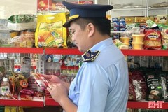Lực lượng Quản lý Thị trường Hà Tĩnh xử lý 25 vụ vi phạm an toàn thực phẩm