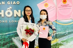 KĐT Đại lộ Quốc gia ven biển - Song Long trao 50 sổ hồng đầu tiên cho khách hàng