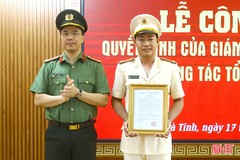 Điều động, bổ nhiệm 3 trưởng công an cấp huyện của Hà Tĩnh