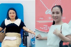 2 người dân Hà Tĩnh ra bệnh viện ở Nghệ An hiến máu hiếm cứu người 