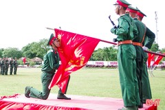 120 chiến sỹ Trung đoàn 841 tham gia lễ tuyên thệ
