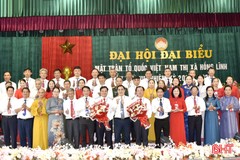 Ông Đặng Ngọc Sơn tái cử Chủ tịch MTTQ thị xã Hồng Lĩnh