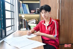 Nam sinh Hà Tĩnh 2 lần đoạt giải cuộc thi viết thư quốc tế UPU