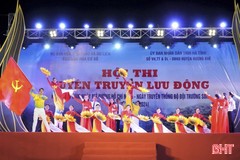 Hà Tĩnh giành 3 huy chương tại hội thi tuyên truyền lưu động toàn quốc