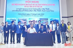 Hà Tĩnh ký kết hợp tác du lịch với các tỉnh Đông Bắc Thái Lan 