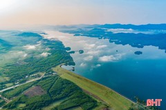 Các hồ chứa ở Hà Tĩnh tích đủ nước phục vụ sản xuất lúa hè thu