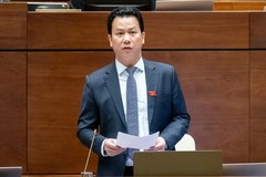 Bộ trưởng Đặng Quốc Khánh trả lời chất vấn các vấn đề về tài nguyên, môi trường
