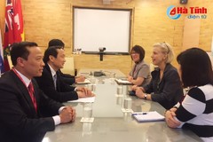 Đại sứ các nước là cầu nối hợp tác, thu hút các nhà đầu tư vào Hà Tĩnh