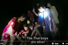 Những hình ảnh đầu tiên và lời "cảm ơn" của đội bóng Thái Lan mất tích