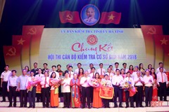 Xã Cẩm Hà nhất hội thi Cán bộ kiểm tra cơ sở giỏi tỉnh Hà Tĩnh