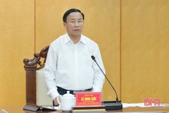 Bí thư Tỉnh ủy: Đánh giá toàn diện KKT Vũng Áng, hệ thống doanh nghiệp