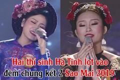 Hai thí sinh Hà Tĩnh lọt vào đêm chung kết thứ 2 tại VCK Sao Mai 2019