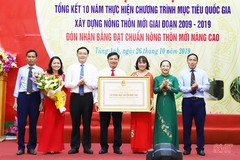 Quê hương cố Tổng Bí thư Trần Phú đón nhận bằng xã đạt chuẩn nông thôn mới nâng cao