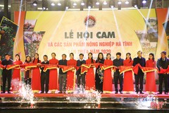 Khai mạc Lễ hội Cam và các sản phẩm nông nghiệp Hà Tĩnh lần thứ 4