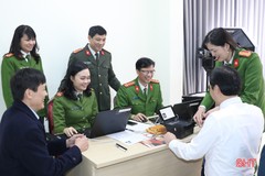Hà Tĩnh triển khai thu nhận hồ sơ cấp thẻ căn cước công dân từ 1/1/2021
