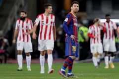 Messi lần đầu bị đuổi khỏi sân trong màu áo Barca