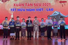 Ấm áp nghĩa tình với “Tết hữu nghị Việt - Lào” tại Hà Tĩnh