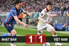 Nhật Bản 1 - 1 Việt Nam: Trận hòa lịch sử!