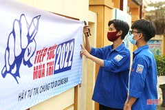 Hà Tĩnh triển khai các đội tình nguyện tiếp sức mùa thi tại 36 điểm thi vào lớp 10 THPT
