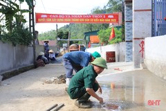 Lan tỏa phong trào hiến đất mở đường xây dựng nông thôn mới ở Nghi Xuân