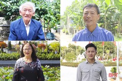 Người dân xúc động hướng tới lễ kỷ niệm 65 năm Ngày Bác Hồ về thăm Hà Tĩnh