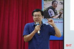 “Cây phóng sự” của Việt Nam chia sẻ kinh nghiệm với các phóng viên ở Hà Tĩnh