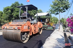 Thị trấn Cẩm Xuyên tăng tốc xây dựng hạ tầng đô thị