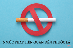 6 mức phạt liên quan đến thuốc lá