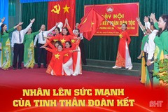 Náo nức Ngày hội Đại đoàn kết tại Hà Tĩnh