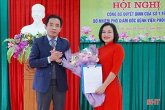 Bệnh viện Phổi Hà Tĩnh có tân Phó Giám đốc