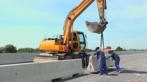 "Chạy nước rút" trên công trường cao tốc Diễn Châu - Bãi Vọt 